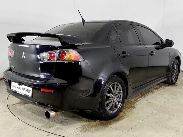 2008 Mitsubishi Lancer X, чёрный, 750000 рублей - вид 6
