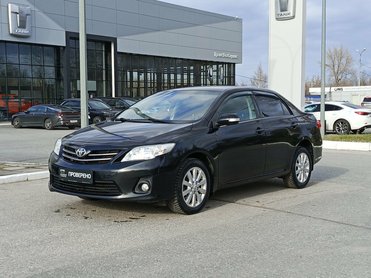 Toyota Corolla X (E140, E150) Рестайлинг