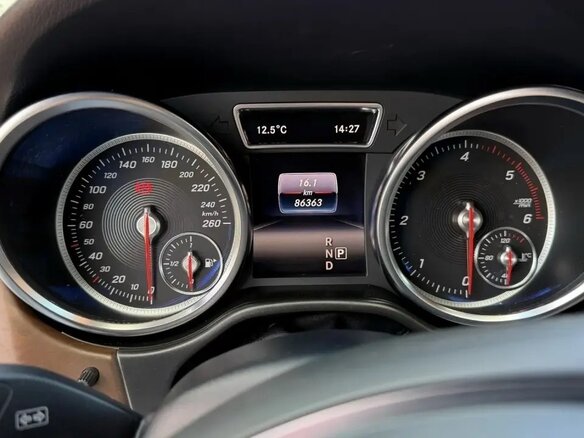 2017 Mercedes-Benz GLE 350 d I (W166), синий, 5000000 рублей - вид 7