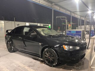 2008 Mitsubishi Lancer X, чёрный, 820000 рублей, вид 1