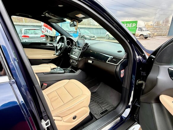 2015 Mercedes-Benz GLE 350 d I (W166), синий, 3949000 рублей - вид 8