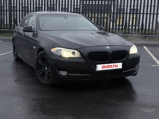 2013 BMW 5 серии 528i xDrive VI (F10/F11/F07), чёрный, 1350000 рублей, вид 1