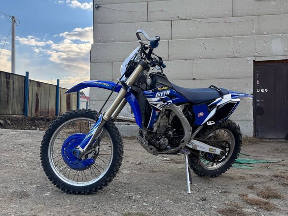 2014 Yamaha WR450F, синий, 480000 рублей - вид 4