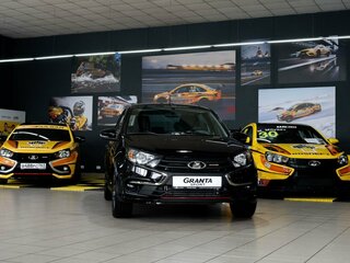 2026 Lada (ВАЗ) Granta Sport I Рестайлинг, чёрный, 1587000 рублей, вид 1