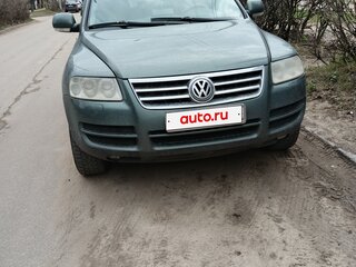 2004 Volkswagen Touareg I, серый, 800000 рублей, вид 1