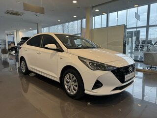 2022 Hyundai Solaris II Рестайлинг, белый, 1719000 рублей, вид 3