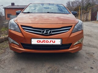 2014 Hyundai Solaris I Рестайлинг, оранжевый, 800000 рублей, вид 1