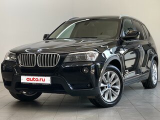 2011 BMW X3 35i xDrive II (F25), чёрный, 1610000 рублей, вид 1