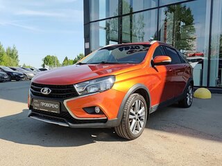 2019 Lada (ВАЗ) Vesta SW Cross I, оранжевый, 1150000 рублей, вид 1