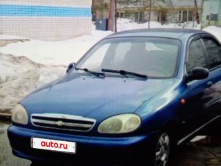 2008 Chevrolet Lanos I, синий, 215000 рублей, вид 1