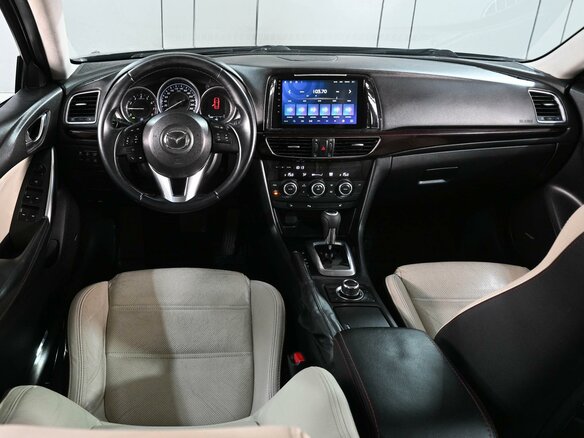 2013 Mazda 6 III (GJ), чёрный, 1430000 рублей - вид 5