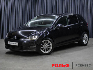 2013 Volkswagen Golf VII, чёрный, 1298000 рублей, вид 1