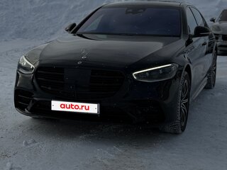2020 Mercedes-Benz S-Класс 350 d Long 4MATIC VII (W223), чёрный, 9000000 рублей, вид 1