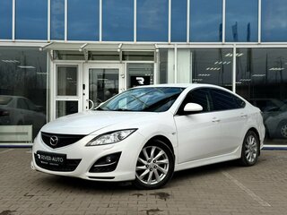 2011 Mazda 6 II (GH) Рестайлинг, белый, 1165000 рублей, вид 1