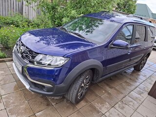 2025 Lada (ВАЗ) Largus Cross I Рестайлинг, синий, 1840000 рублей, вид 1