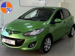 2010 Mazda 2 II (DE), зелёный, 495000 рублей, вид 1