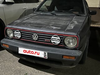 1991 Volkswagen Golf II, чёрный, 150000 рублей, вид 3