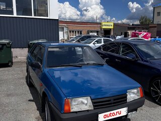 2000 Lada (ВАЗ) 21099, синий, 60000 рублей, вид 1