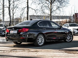 2013 BMW 5 серии 520i VI (F10/F11/F07) Рестайлинг, чёрный, 1300000 рублей, вид 2