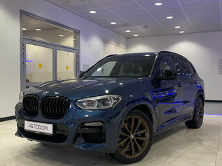 2019 BMW X3 M40d III (G01), синий, 4086000 рублей, вид 1