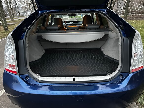 2009 Toyota Prius III (XW30), синий, 1300000 рублей - вид 19