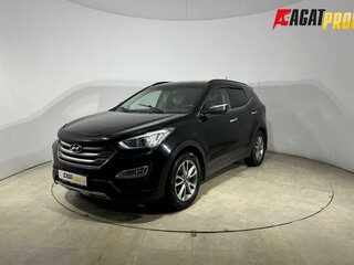 2012 Hyundai Santa Fe III, чёрный, 1400000 рублей, вид 1