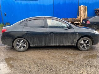 2009 Hyundai Elantra IV (HD), чёрный, 690000 рублей, вид 3