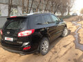 2011 Hyundai Santa Fe II Рестайлинг, чёрный - вид 2