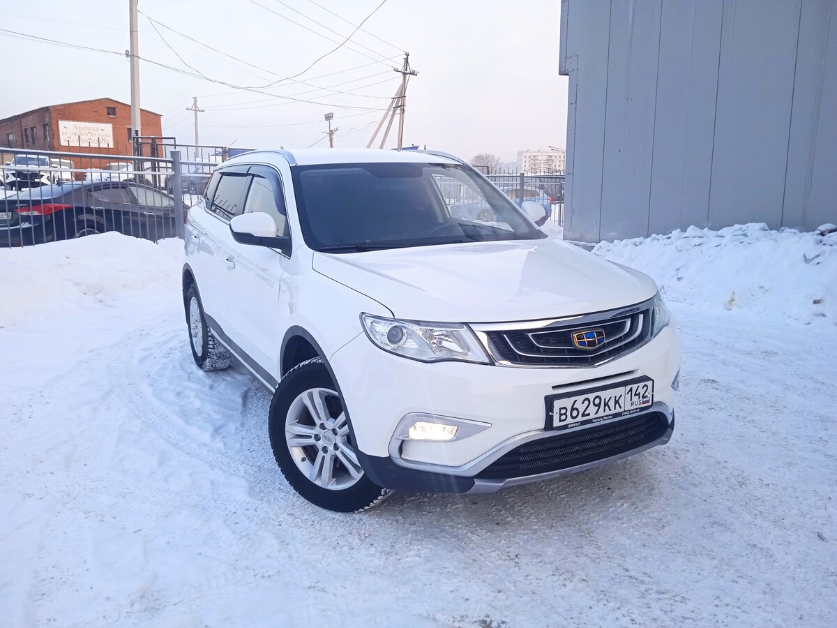 Купить б/у Geely Atlas I 2.4 AT (149 л.с.) 4WD бензин автомат в ...