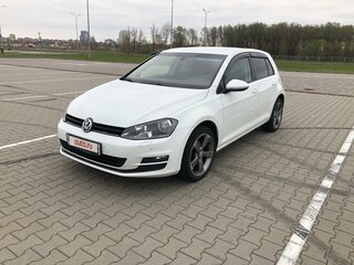 2013 Volkswagen Golf VII, белый, 1050000 рублей, вид 1