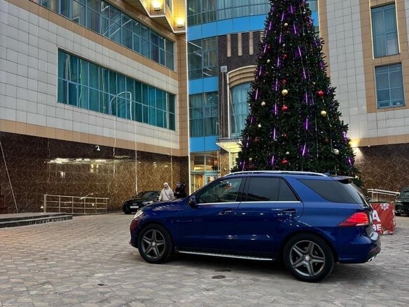 2018 Mercedes-Benz GLE 250 d I (W166), синий, 3900000 рублей - вид 10