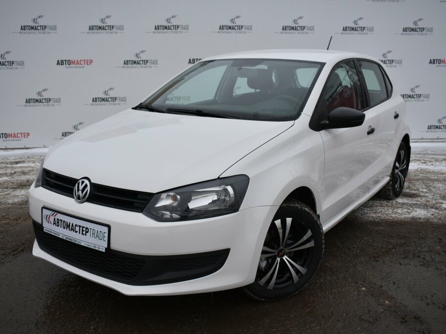 Volkswagen Polo 2010 Р±РµР»С‹Р№