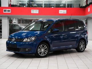 2011 Volkswagen Touran EcoFuel I Рестайлинг 2, синий, 849000 рублей, вид 1