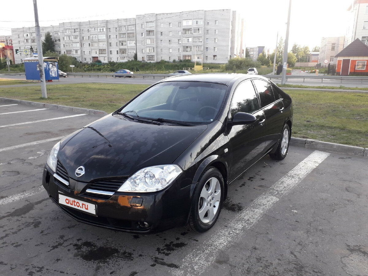 Ниссан примера 2005 года цена Купить б/у Nissan Primera III (P12) 1.6 MT (106 л.с.) бензин механика в Воронеже