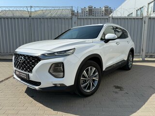 2019 Hyundai Santa Fe IV, белый, 2899000 рублей, вид 1