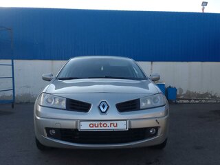 2008 Renault Megane II Рестайлинг, синий, 410000 рублей, вид 1