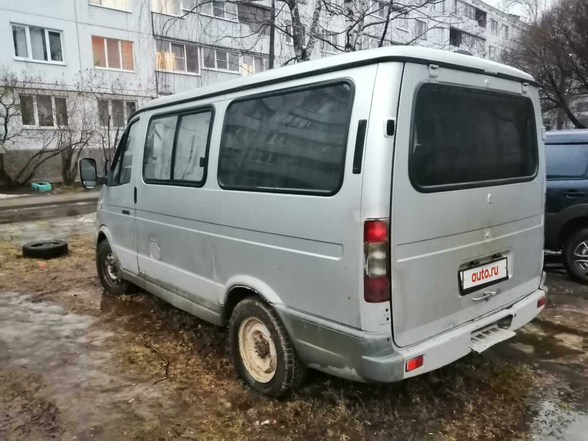 Купить б/у ГАЗ Соболь (2217) бензин-газ механика в Пскове: серебристый ...
