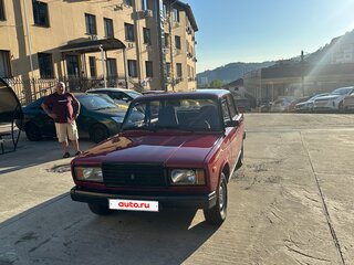 2006 Lada (ВАЗ) 2107, пурпурный, 350000 рублей, вид 1