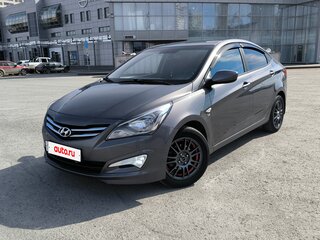 2015 Hyundai Solaris I Рестайлинг, серый, 1220000 рублей, вид 1