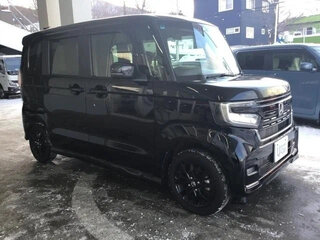 2022 Honda N-BOX II Рестайлинг, чёрный, 890060 рублей, вид 3