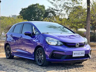 2022 Honda Fit IV, фиолетовый, 1087700 рублей, вид 1