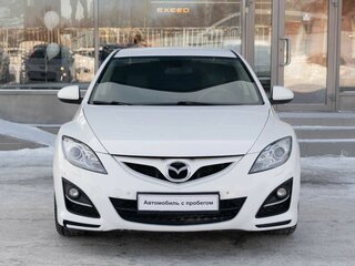 2012 Mazda 6 II (GH) Рестайлинг, белый, 890000 рублей, вид 1