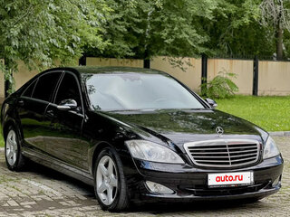 2007 Mercedes-Benz S-Класс 500 Long V (W221), чёрный, 1420000 рублей, вид 1