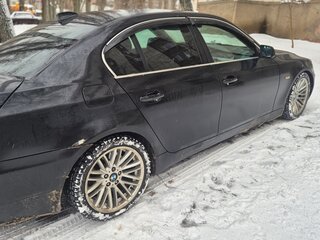 2008 BMW 5 серии 520d V (E60/E61) Рестайлинг, чёрный, 990000 рублей, вид 1