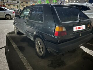 1991 Volkswagen Golf II, чёрный, 150000 рублей, вид 5
