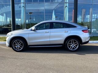 2016 Mercedes-Benz GLE Coupe 350 d I (C292), серебристый, 4390000 рублей, вид 2