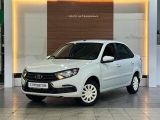 2021 Lada (ВАЗ) Granta I Рестайлинг, белый, 749900 рублей, вид 1