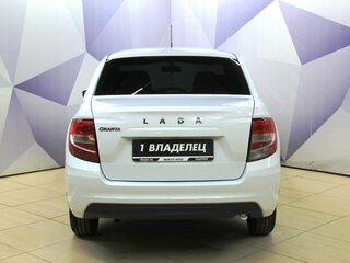 2023 Lada (ВАЗ) Granta I Рестайлинг, белый, 574300 рублей, вид 4