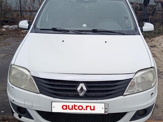 2013 Renault Logan I Рестайлинг, белый, 149193 рублей, вид 1