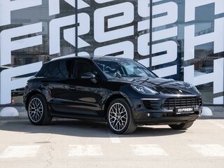 2017 Porsche Macan S Diesel I, чёрный, 3850000 рублей, вид 1